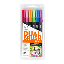 Tombow Bright Dual Brush Pen Set
