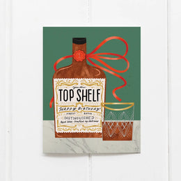 Top Shelf Whiskey Birthday, Olive & Company