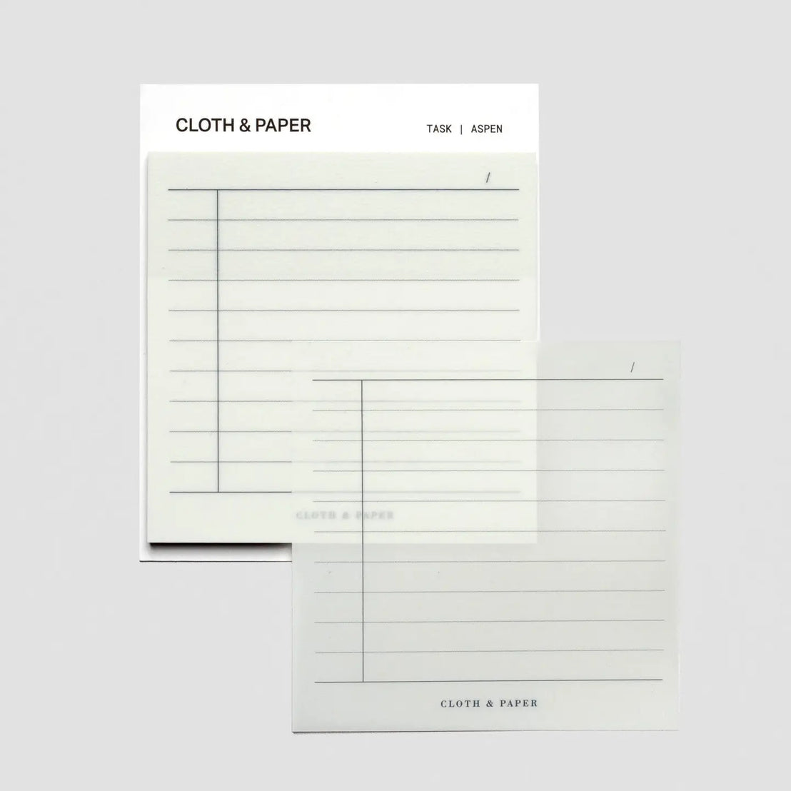Transparent Task Sticky Notes