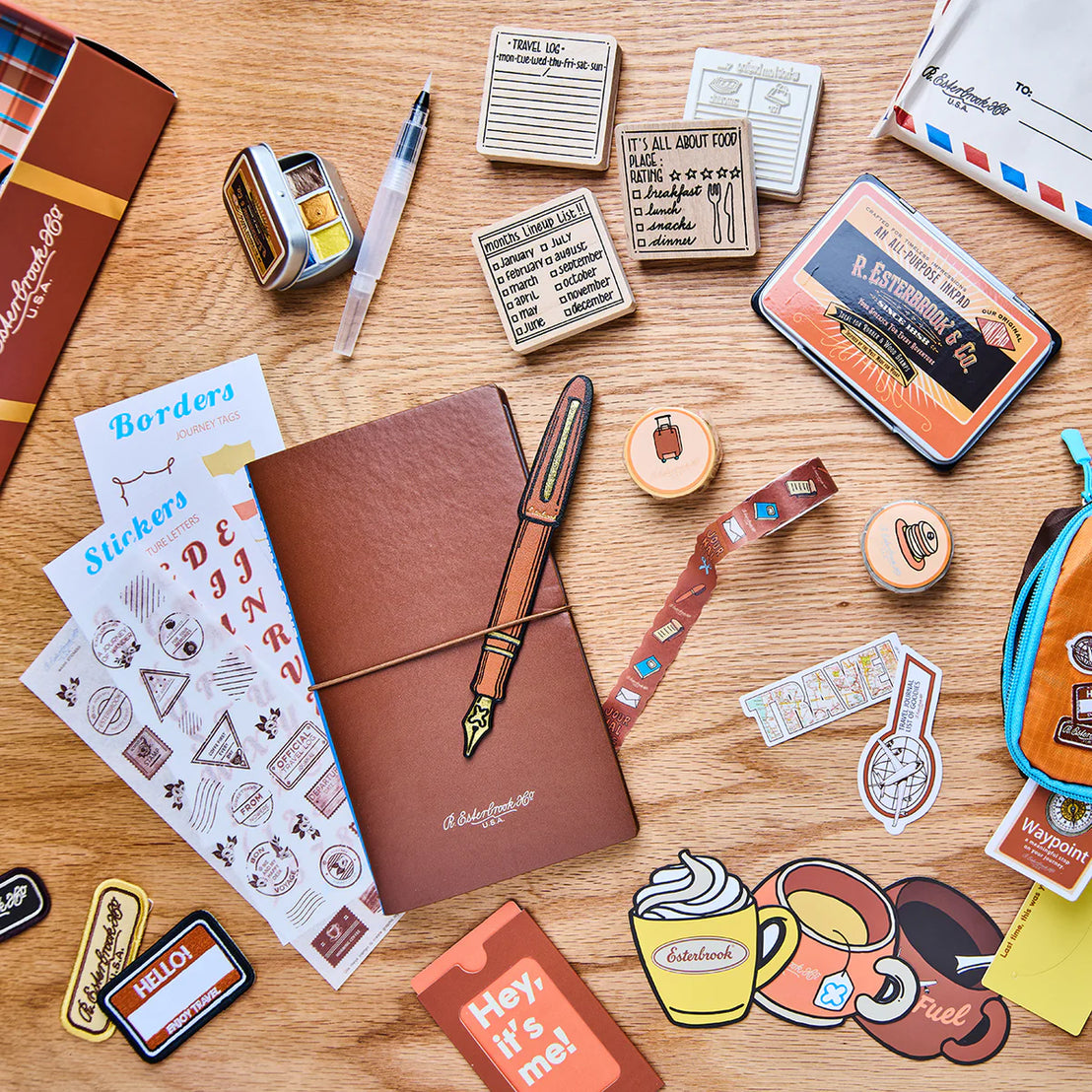 Travel Journal Workshop Set