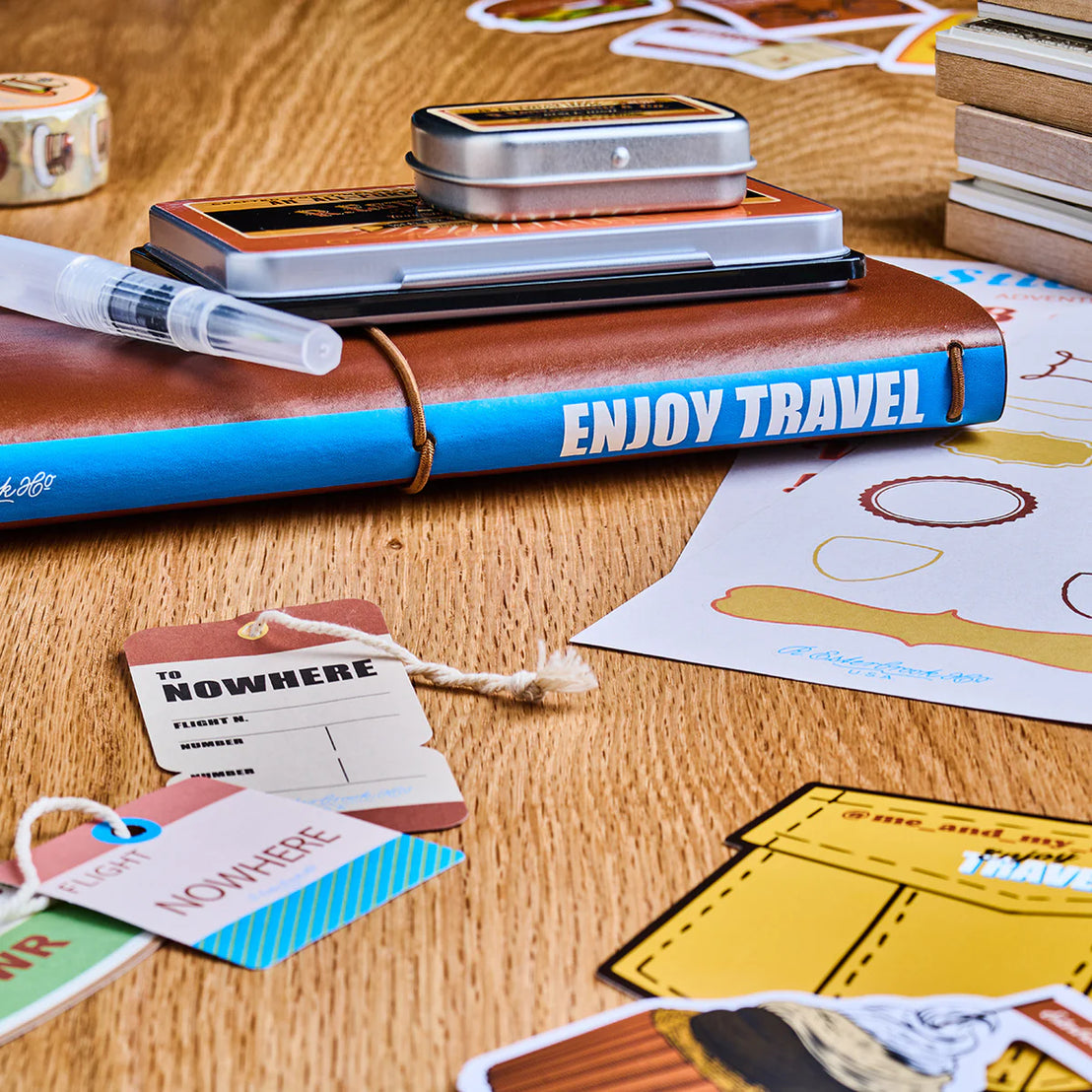 Travel Journal Workshop Set