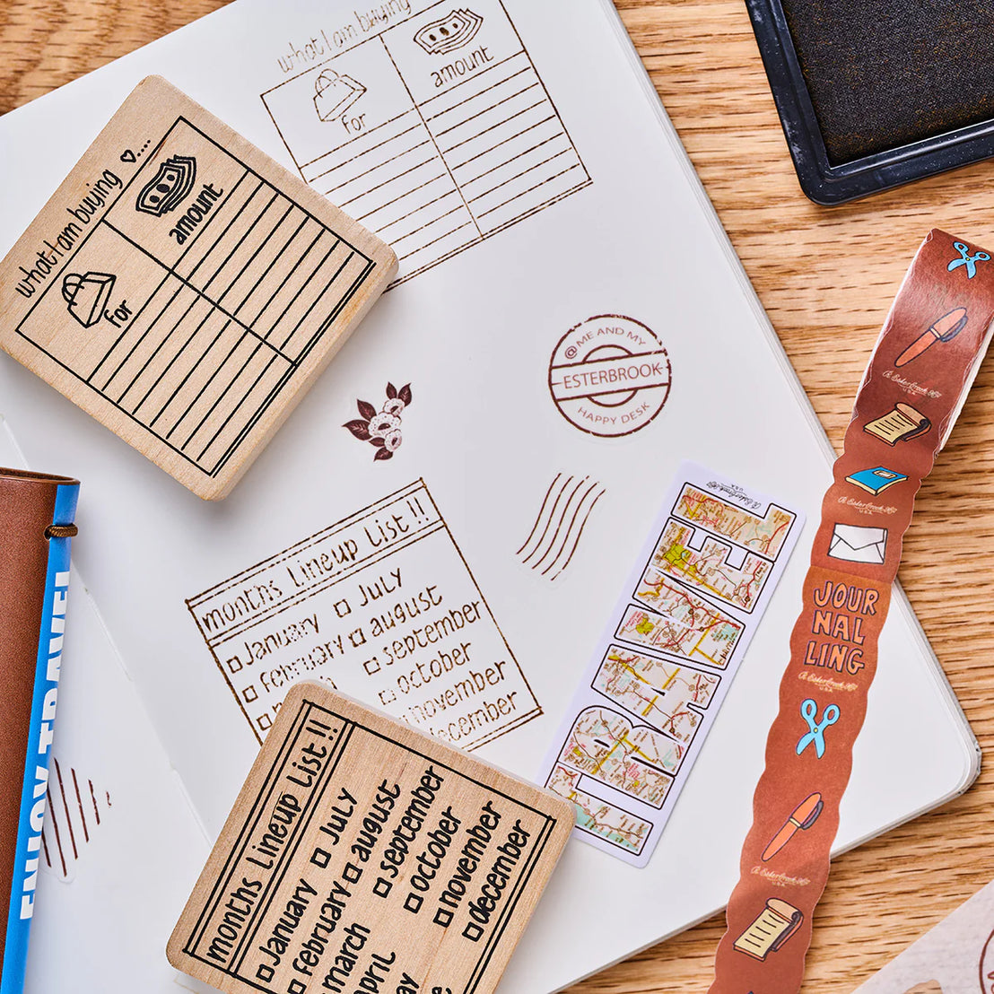 Travel Journal Workshop Set