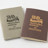 Traveler's Company 20th Anniversary Card Size Set | Brown
