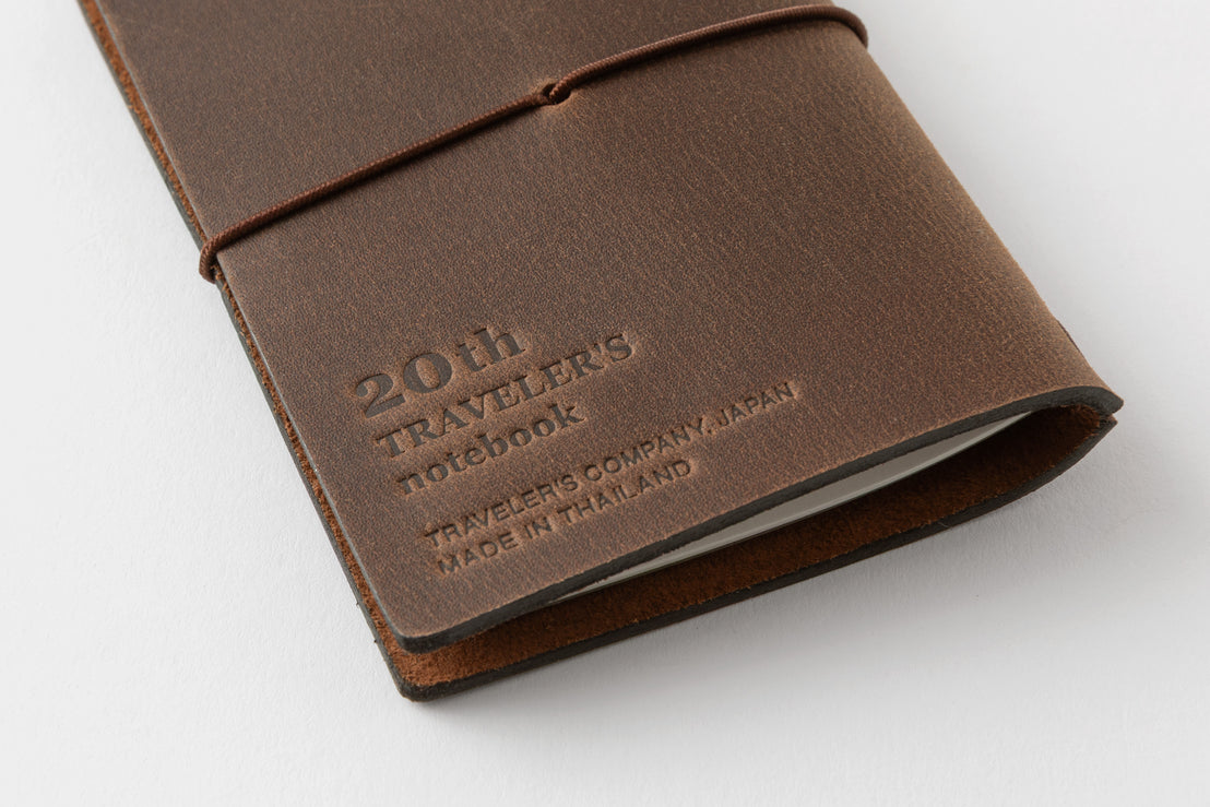 Traveler's Company 20th Anniversary Card Size Set | Brown