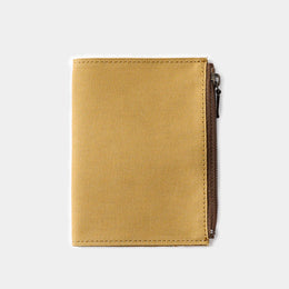 TRAVELER’S FACTORY Beige Passport Canvas Zipper Case, Traveler's Company