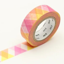 Triangle + Diamond Pink Washi Tape
