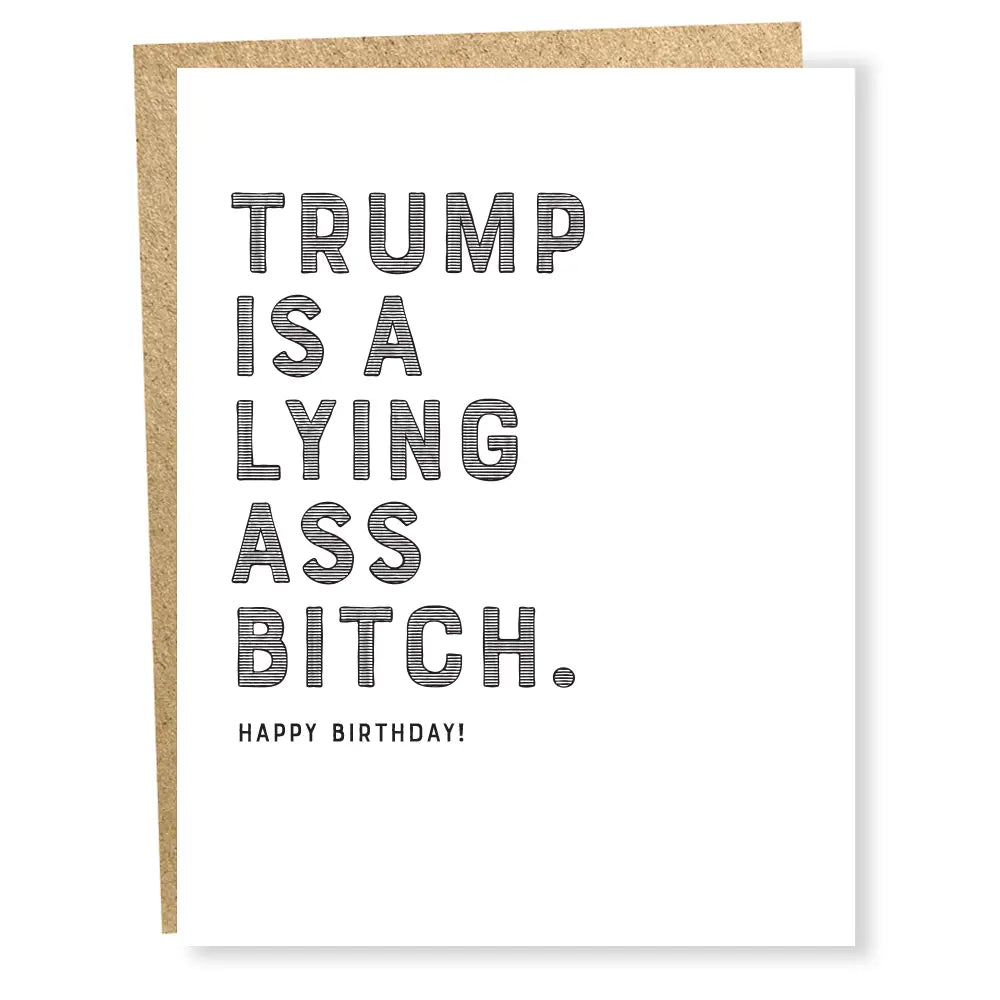 Trump Bitch Birthday, Sapling Press