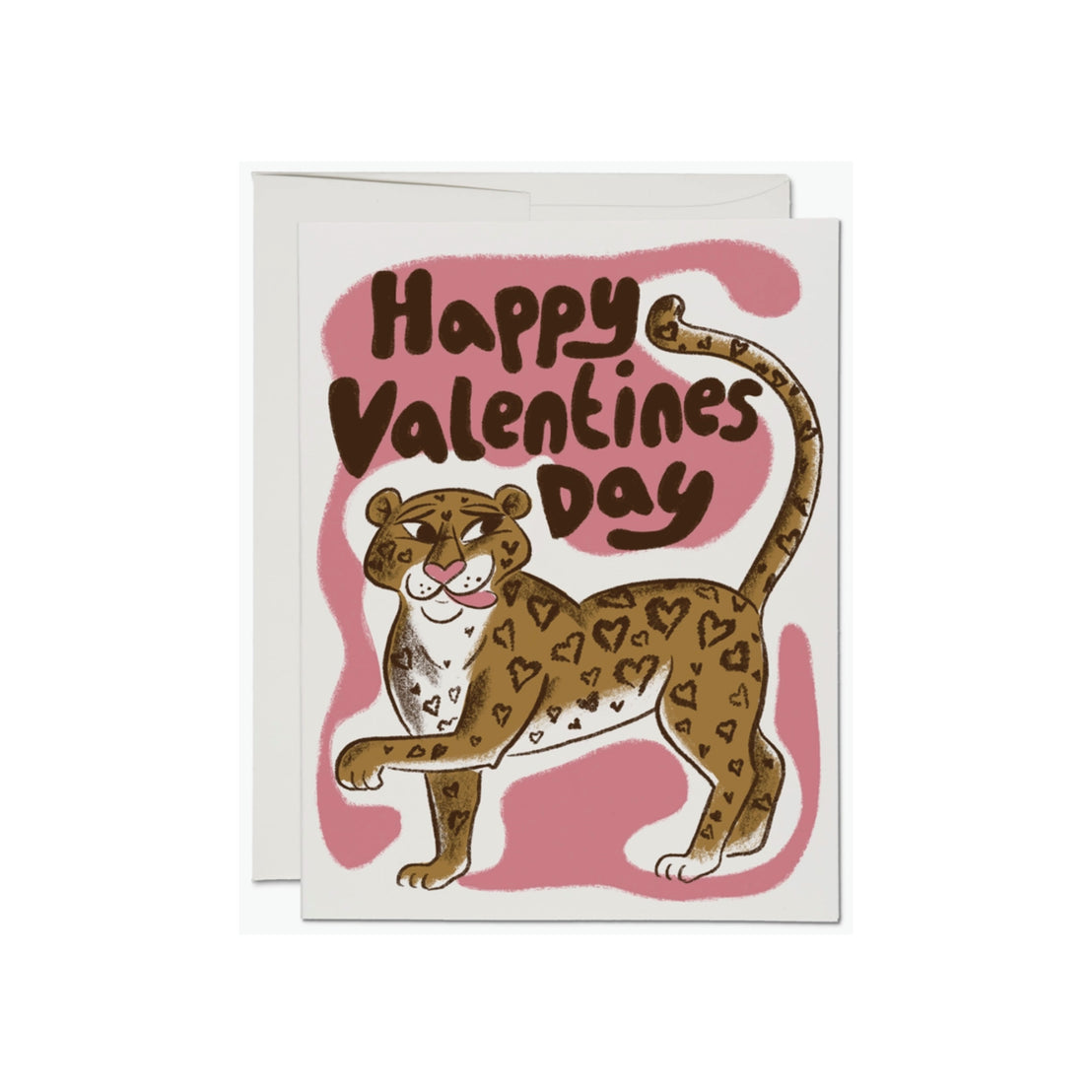 Valentine's Leopard, Red Cap Cards