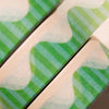 Blue and Green Wavy Stripes Washi Tape