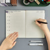2027 Weekly A5 Planner Minute Manager | Green