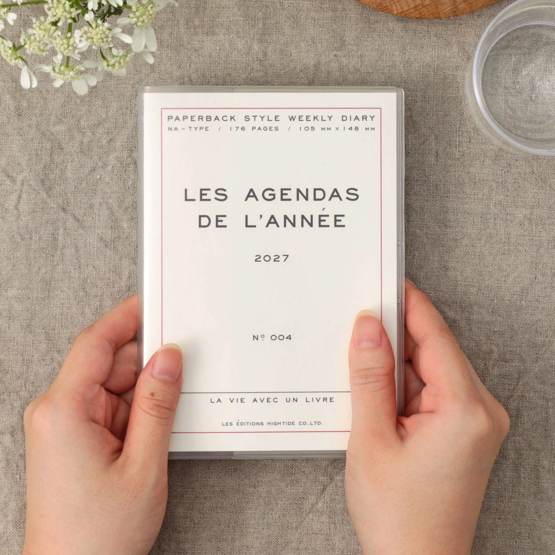 2027 Poche Weekly Planner | Brown