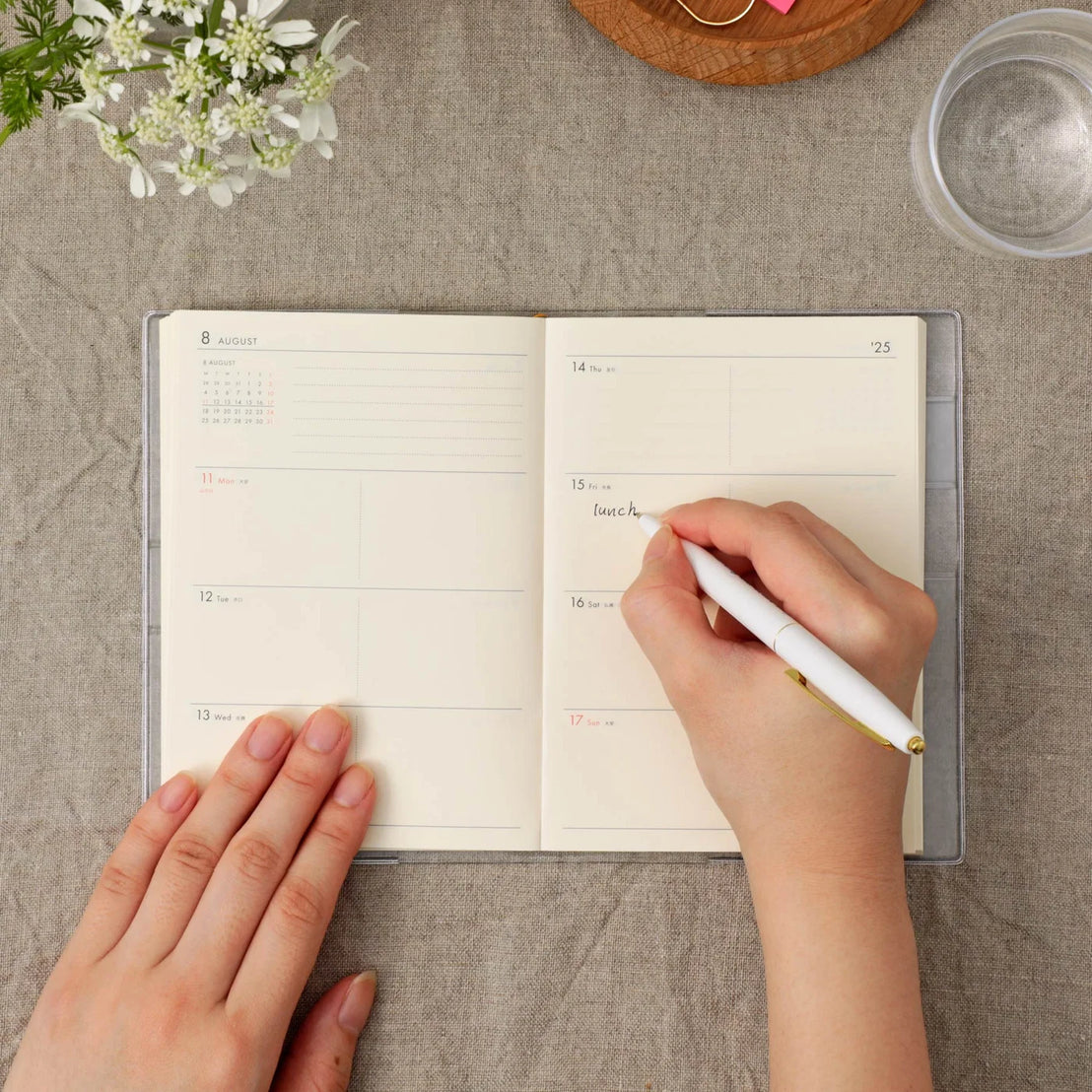 2027 Poche Weekly Planner | Mint