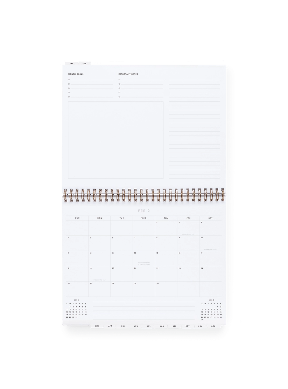 Appointed 2025 Weekly Task Planner