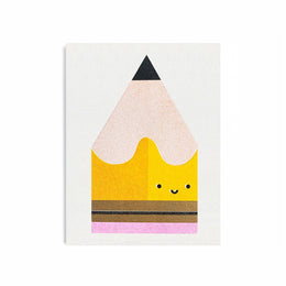 Yellow Pencil Mini Card, Scout Editions