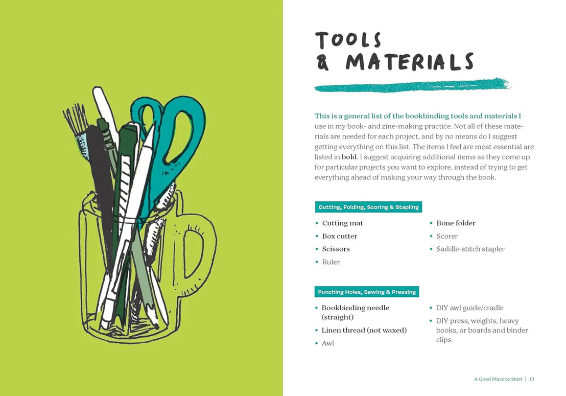 Zine Making & Bookbinding: A Beginner's Guide