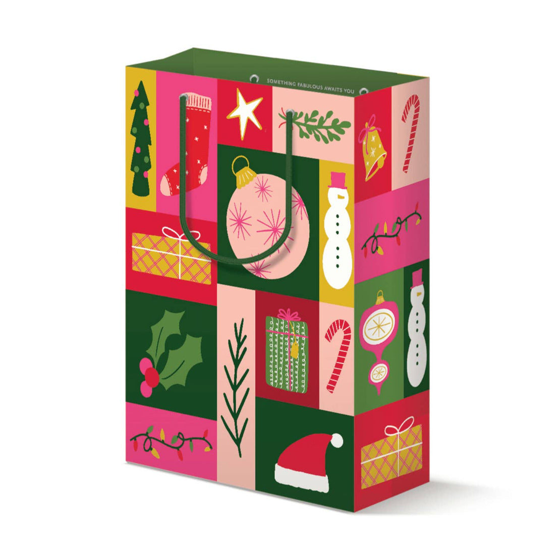 Christmas Quilt Gift Bag