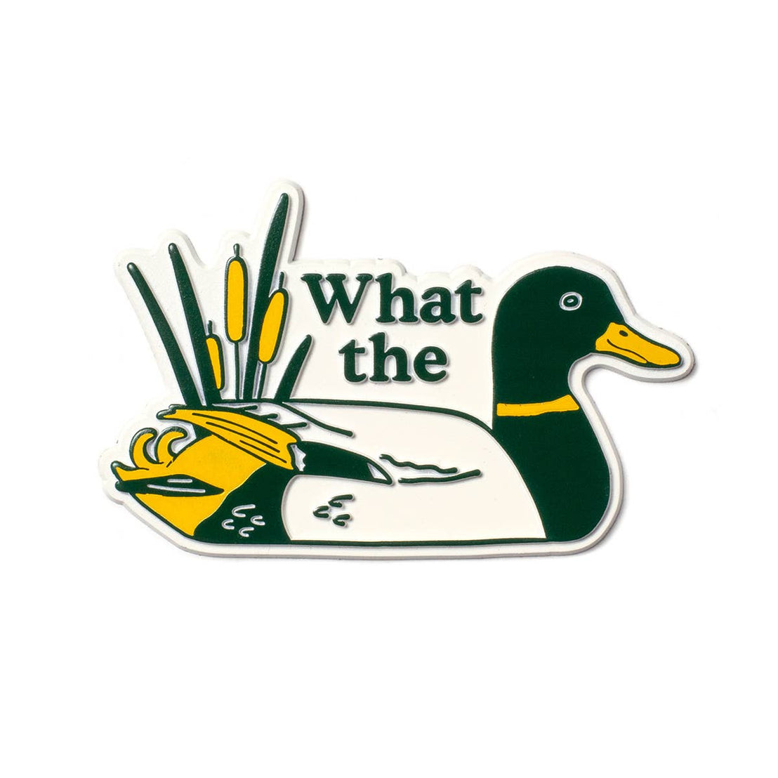 What the Duck Retro Magnet