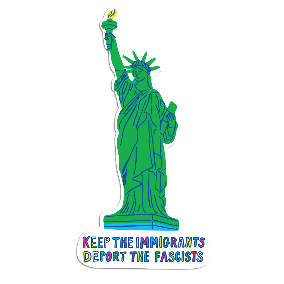 Keep Immigrants Sticker