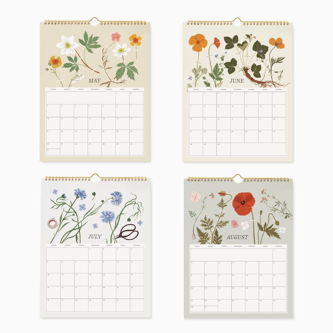 Herbarium 2026 Wall Calendar