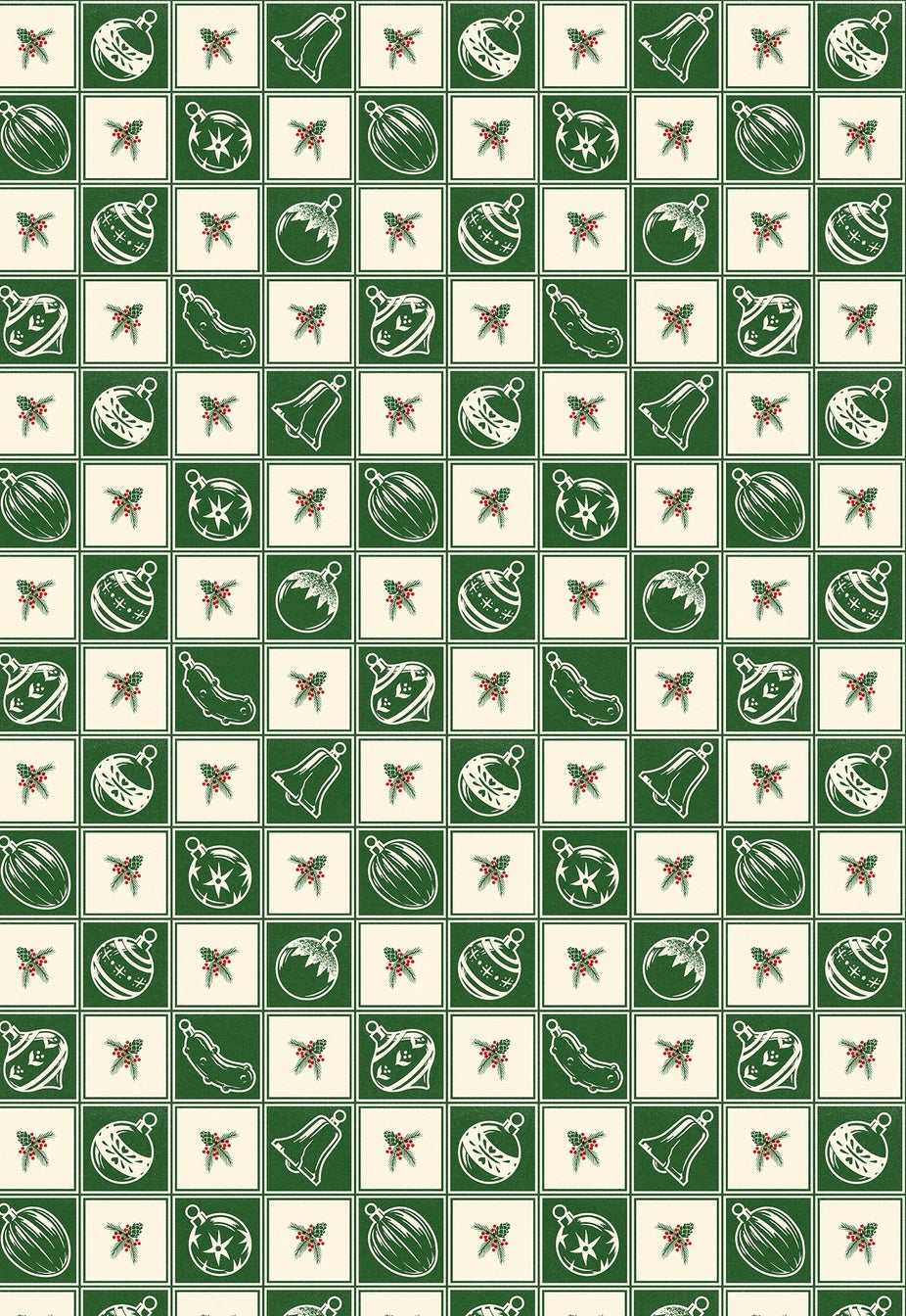 Ornaments Wrap Holiday Gift Wrap