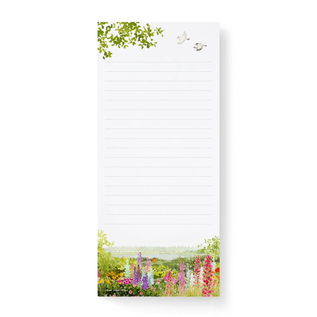 Butterfly Garden Notepad
