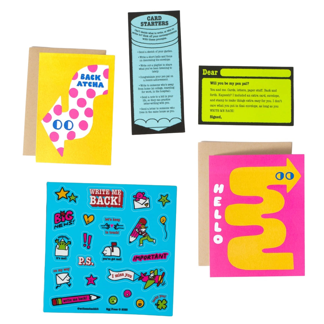 Hello Arrows Letter Writing Kit