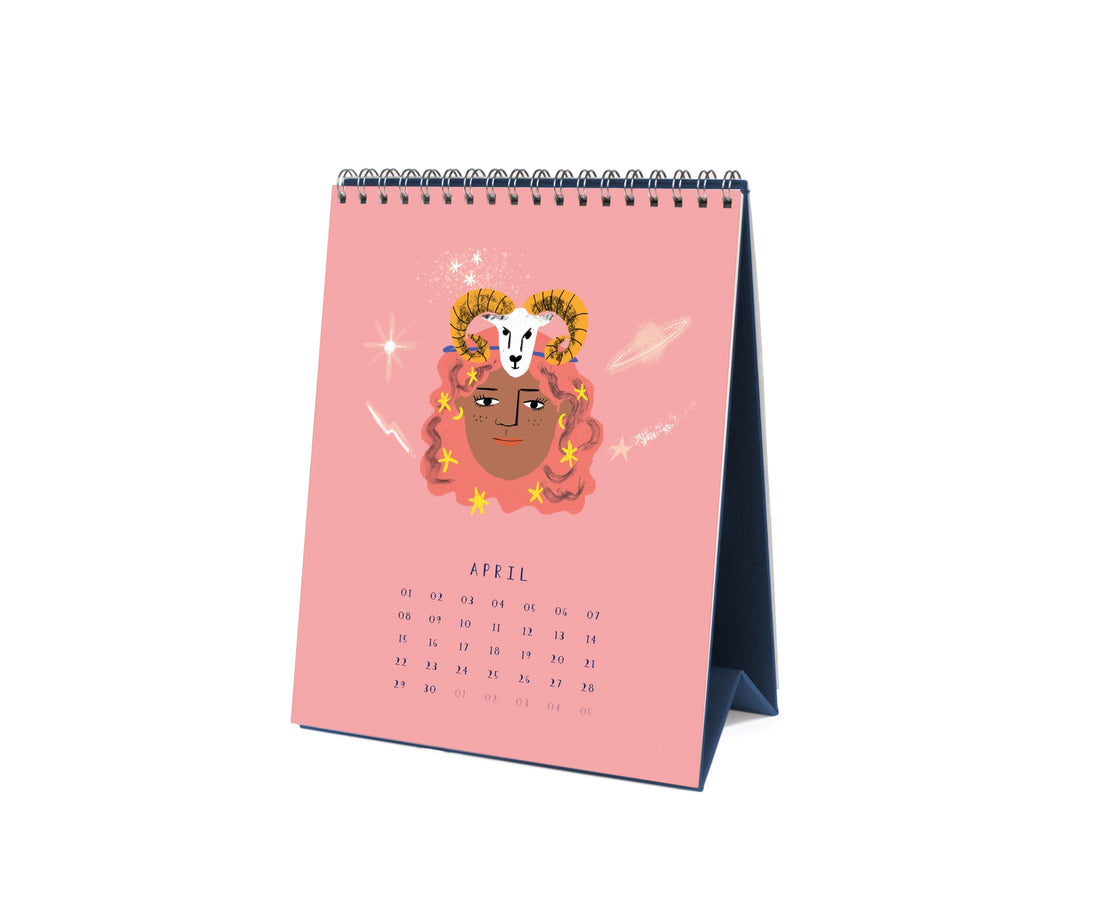 Astrological Desk Calendar 2024