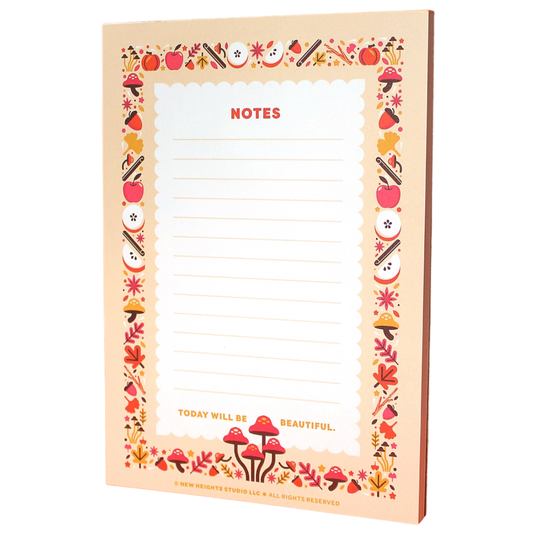 Autumn Harvest Notepad