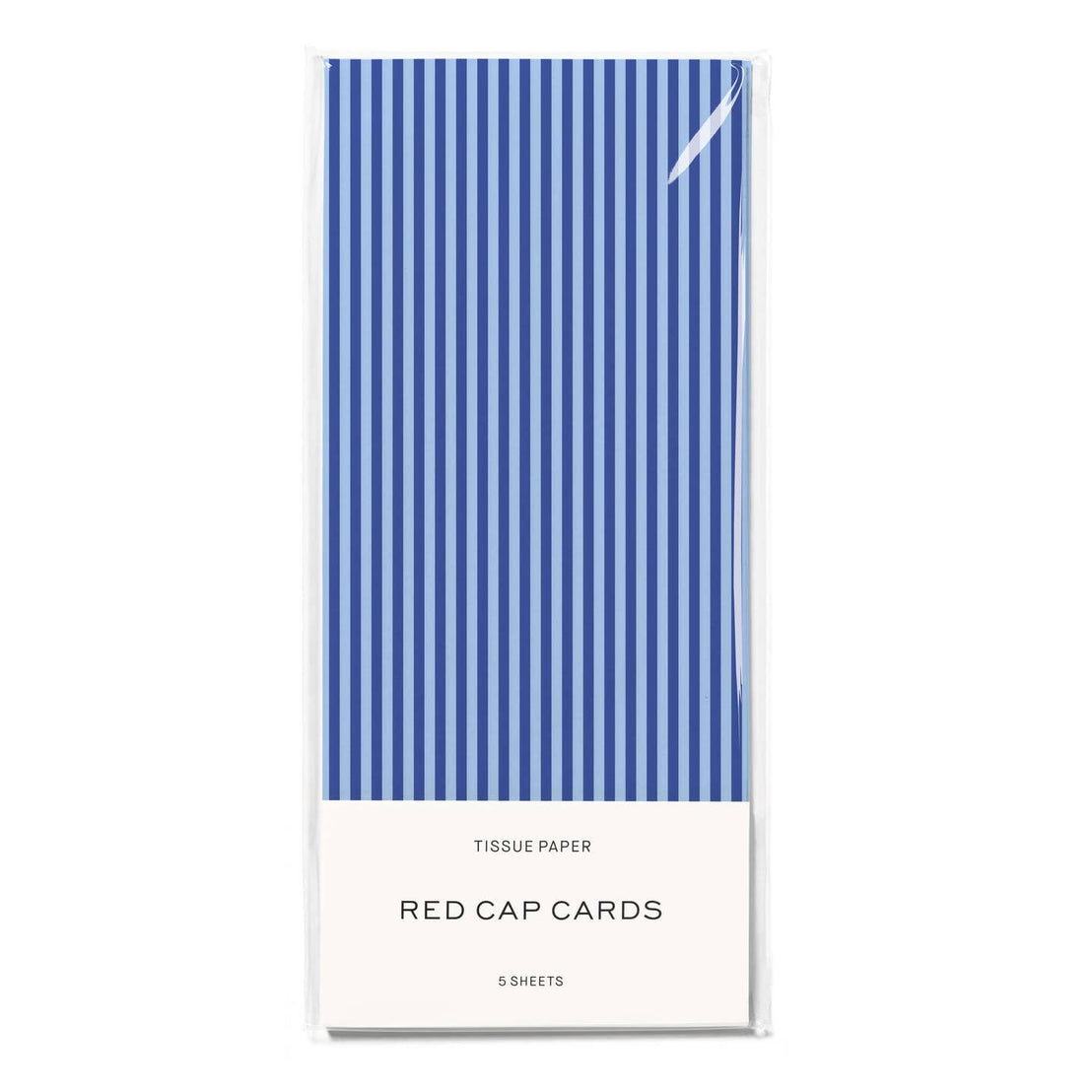 Blue Stripe Tissue Paper