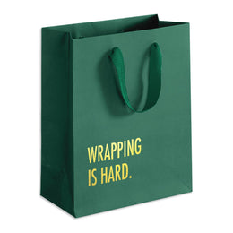 Wrapping is Hard Gift Bag