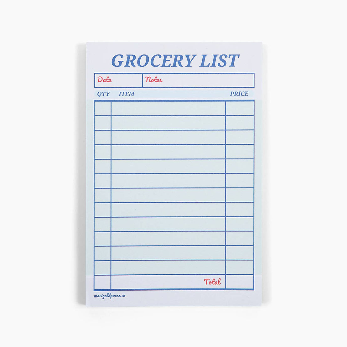 Guest Check Grocery Pad