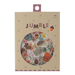 Woodland Friends Jumble Washi Stickers