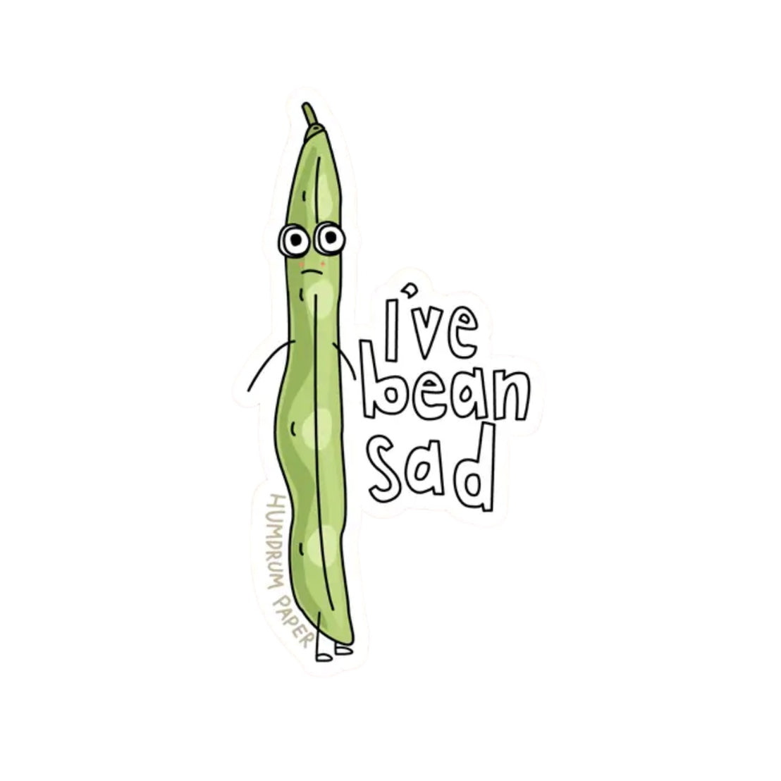 I've Bean Sad Sticker
