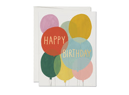 Birthday Balloons, Red Cap Cards