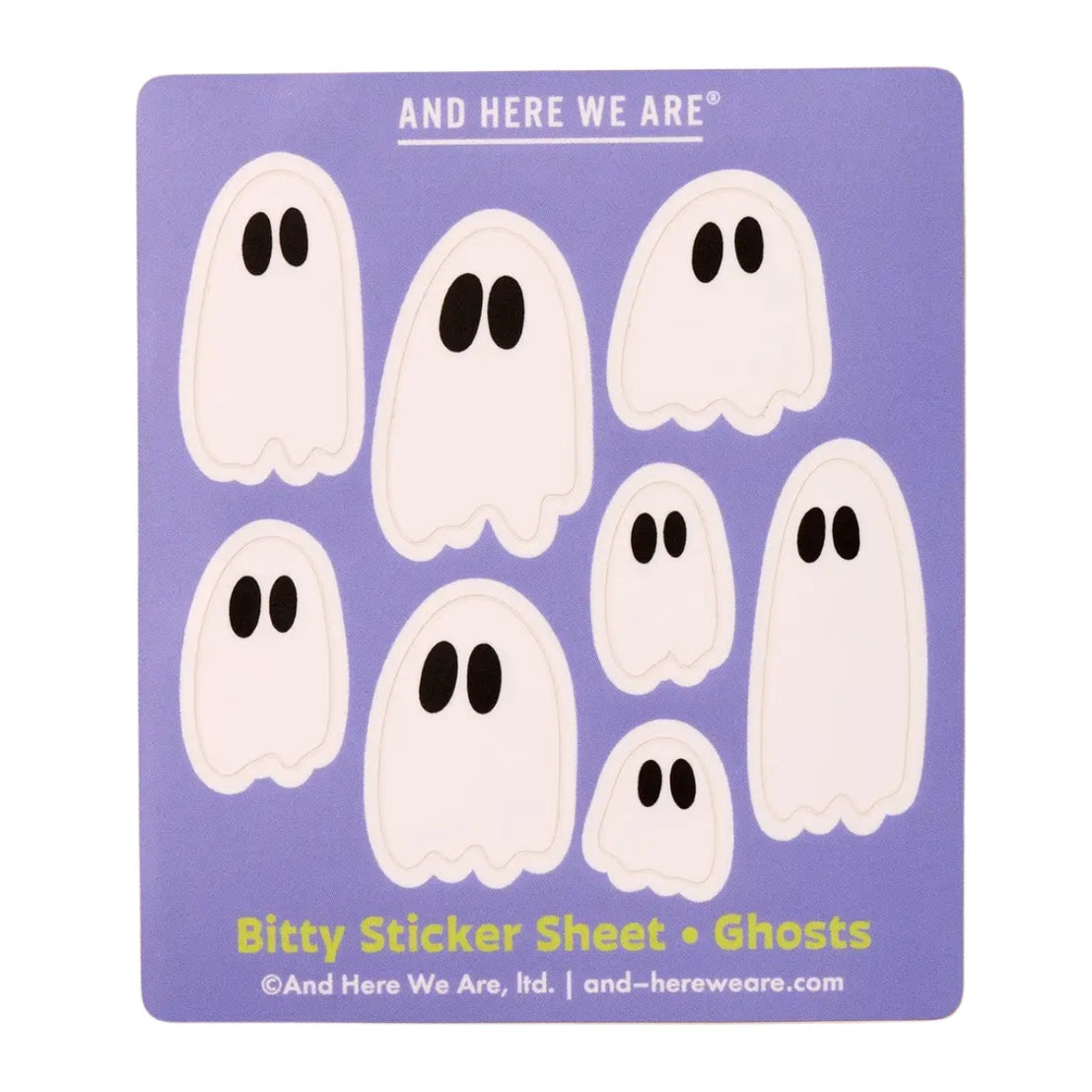 Ghosts Bitty Sticker Sheet