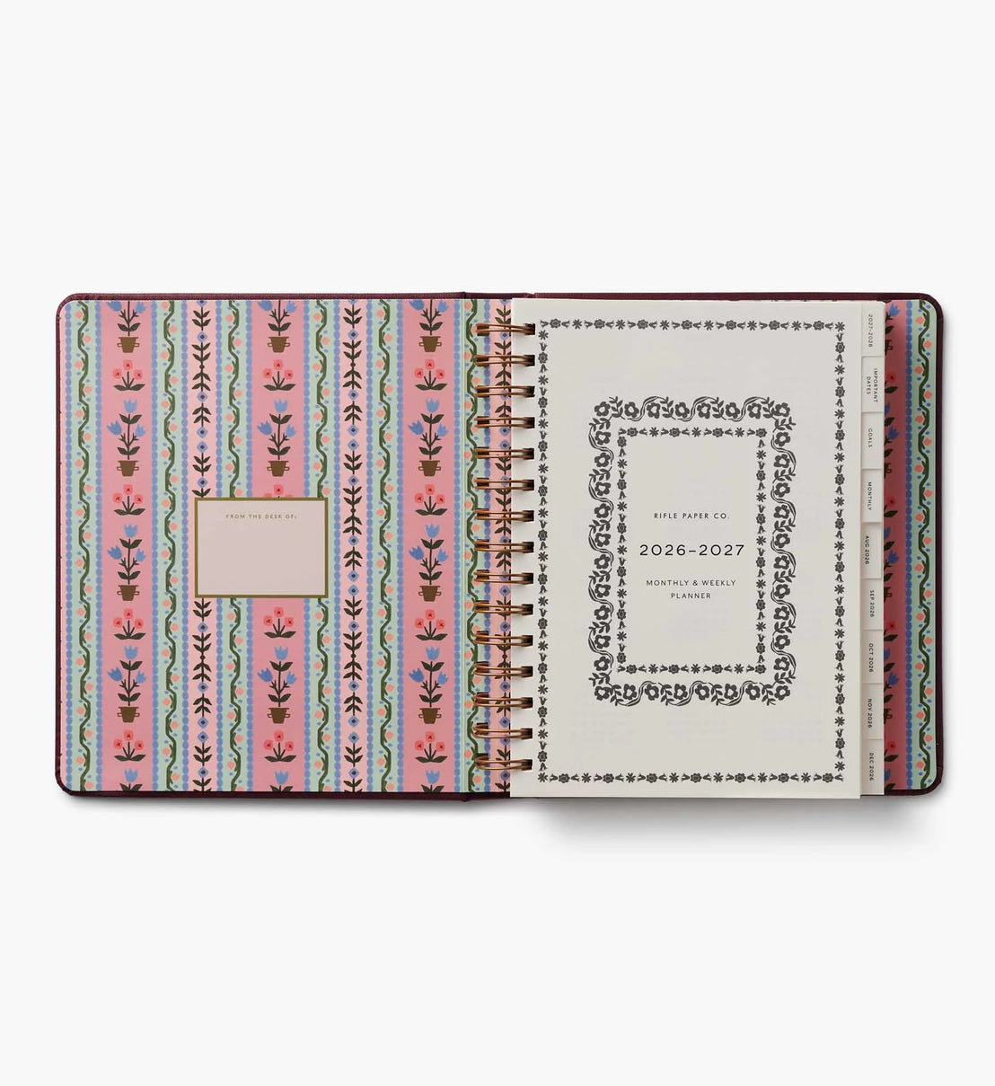 2026/27 Ladies Night Book Club 17-Month Planner