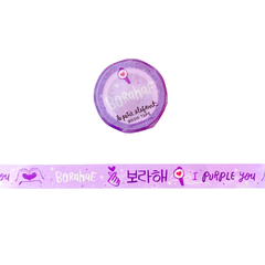 Borahae Washi Tape