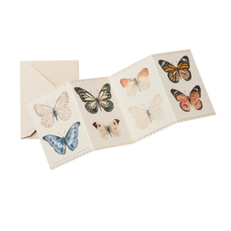 Butterfly Concertina Enclosure Card