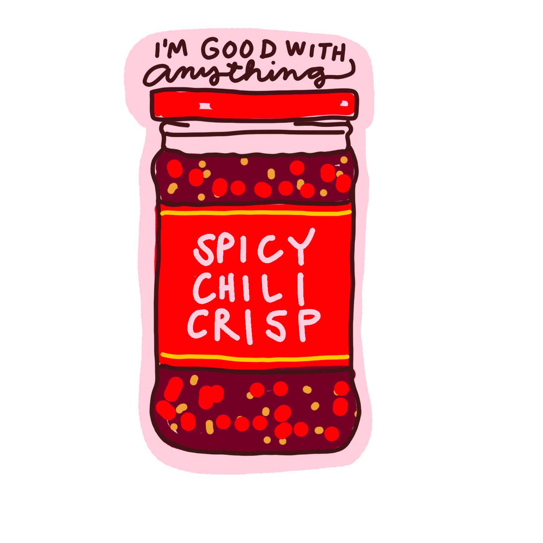 Chili Crisp Sticker
