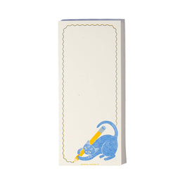 Pencil Cat Tall Notepad