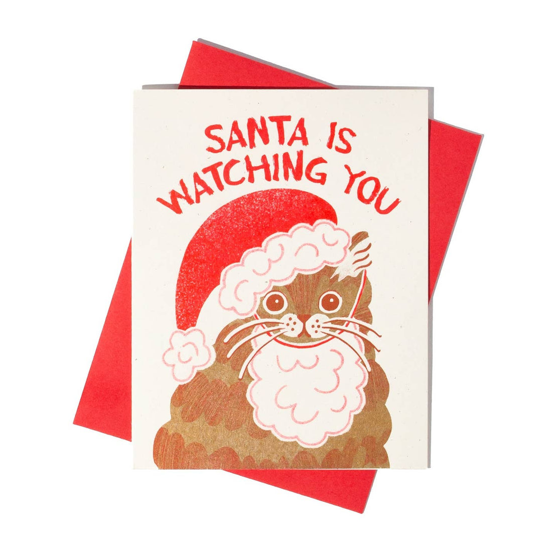 Santa is Watching Cat, Bromstad