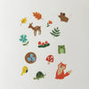 Woodland Friends Jumble Washi Stickers