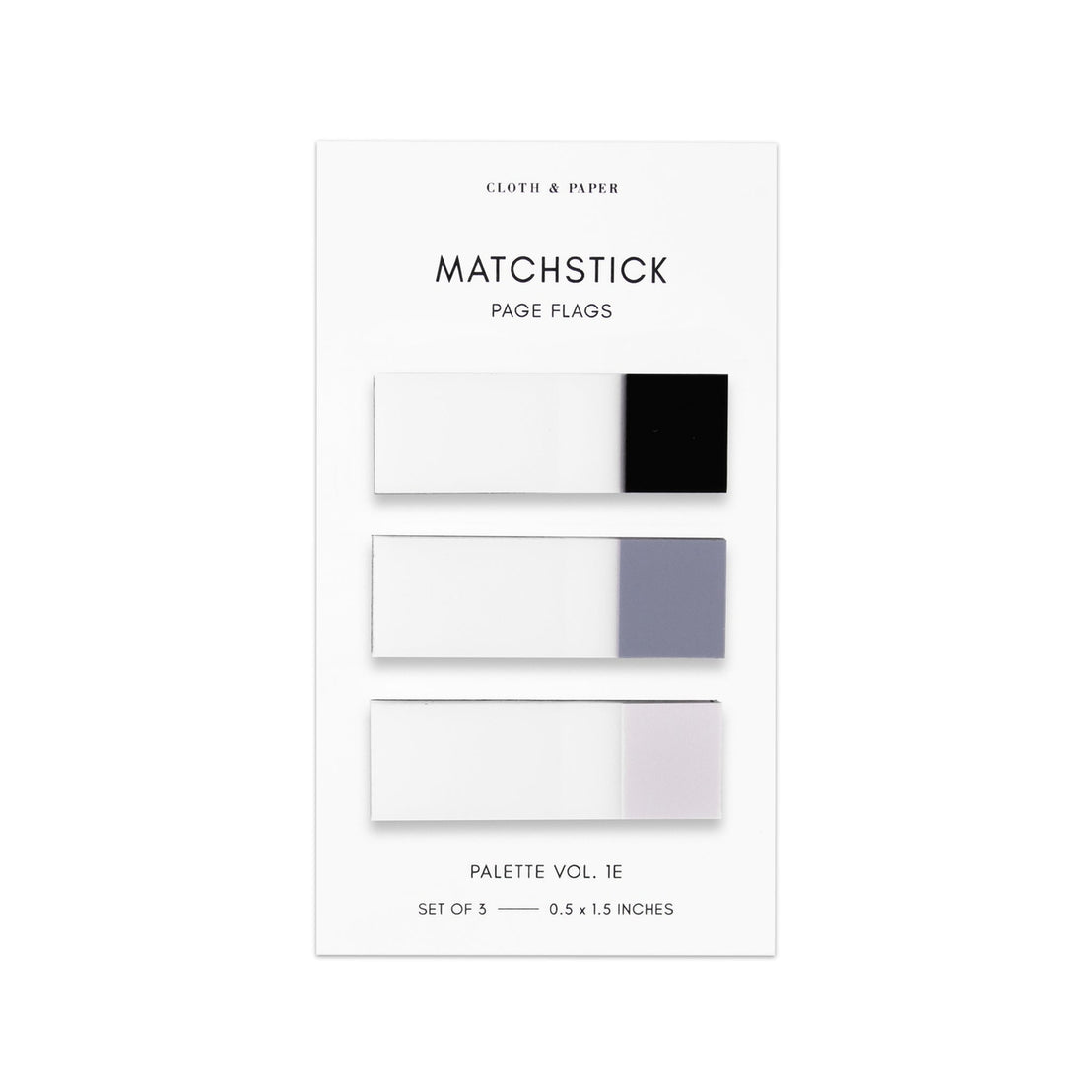 Matchstick Page Flags