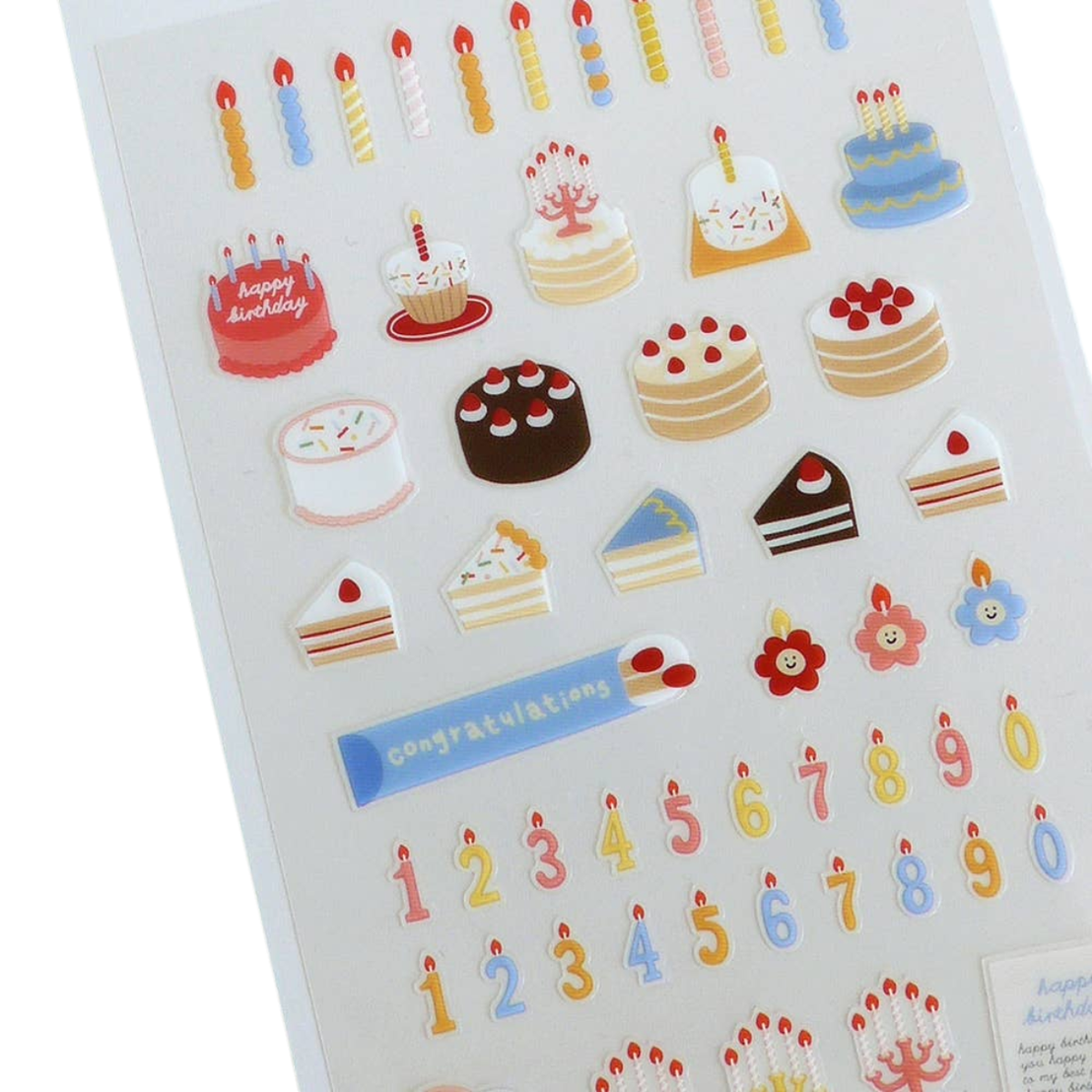 Cake is Here! Sticker Sheet