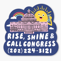 Call Congress Sticker
