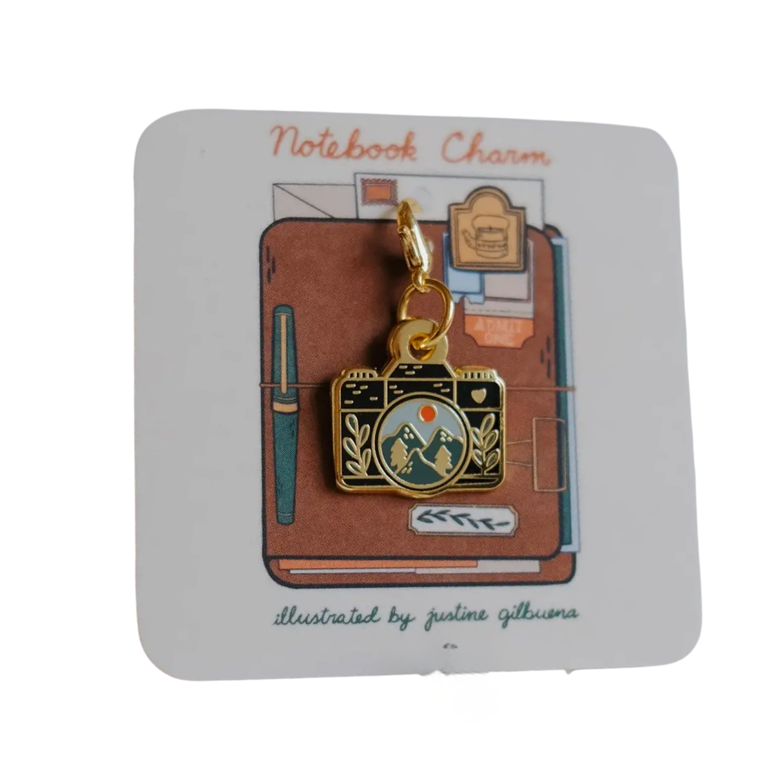 Camera Notebook Charm