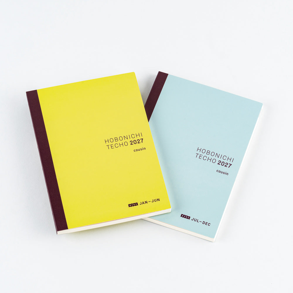 Hobonichi 2027 Techo Cousin A5 Avec Japanese Set of 2