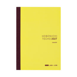 Hobonichi 2027 Techo Cousin A5 Avec Japanese Set of 2