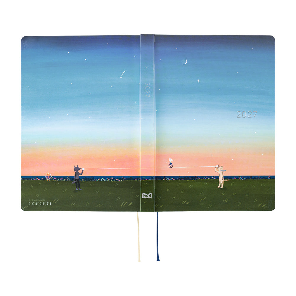 Hobonichi 2027 Techo Cousin A5 HON String Telephone