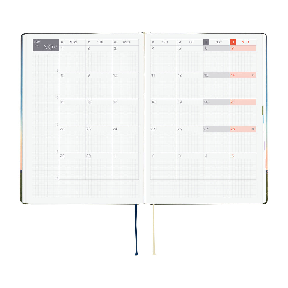 Hobonichi 2027 Techo Cousin A5 HON String Telephone